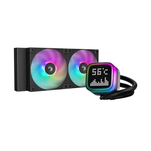 Cooler Líquido DeepCool LP240 240mm con Pantalla