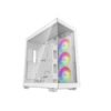 Gabinete DeepCool CH780 WH Panorámico ATX Blanco