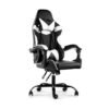 Silla Gamer Lumax ROM Negro/Blanco Reclinable