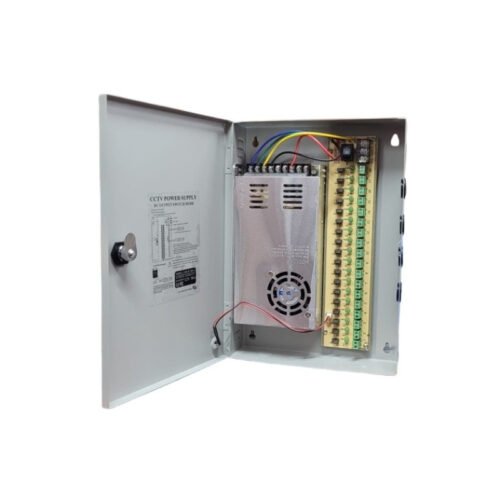 Fuente con Gabinete NRG+ 12V 30A 18 Canales