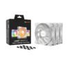 Fan be quiet! Light Wings LX 120mm PWM HS x 3 blanco