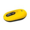 Mouse Logitech POP Inalámbrico Bluetooth Amarillo