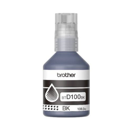 Botella de Tinta Brother BTD100BK Negra