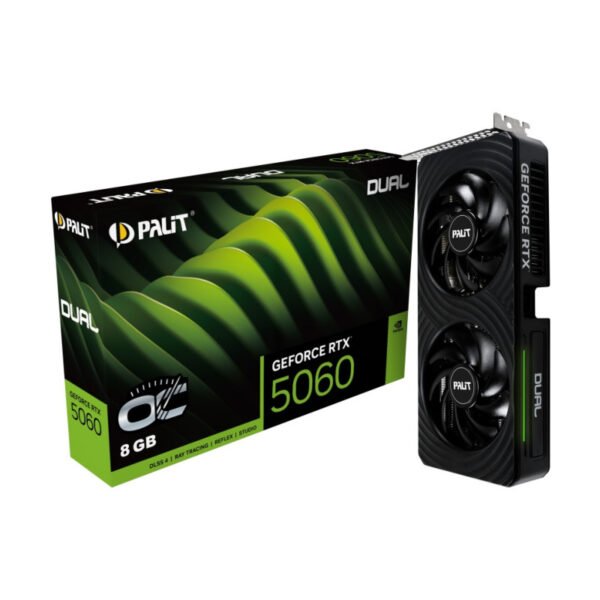 itecs-be43e87e4450c7aae62e00120c600a00 Tarjeta Video Palit RTX 5060 Dual OC 8GB