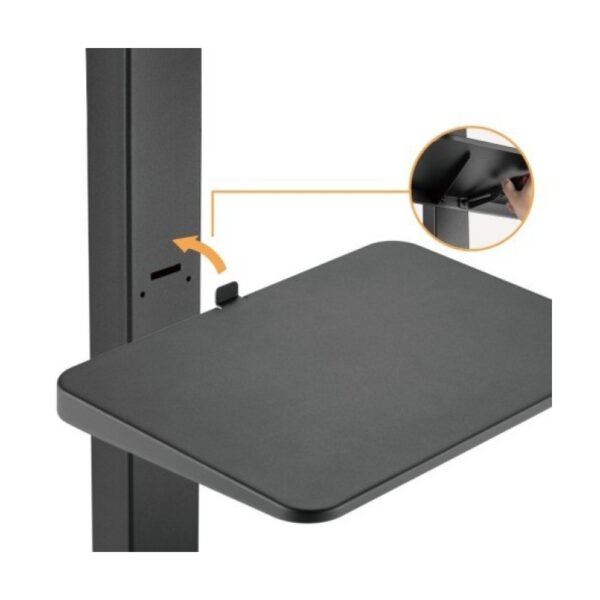 Soporte Móvil FS32-44W para TV hasta 65" con Ruedas y Estante