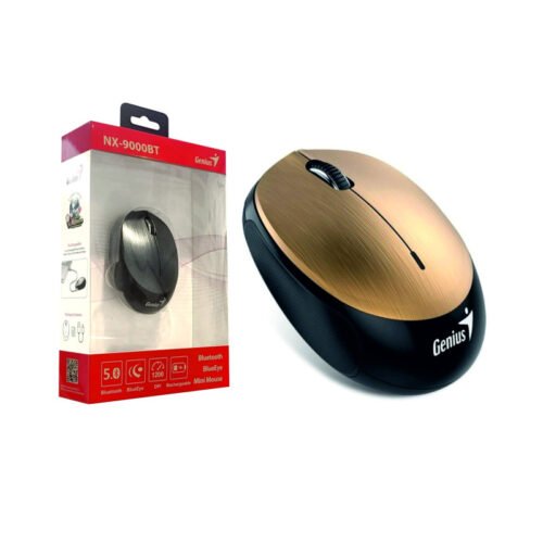 Mouse Genius NX-9000BT Bluetooth Recargable Dorado