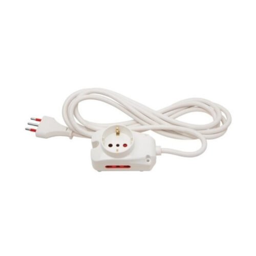 Zapatilla Alargue Conatel 3m 1xSchuko 2x3L 1500W