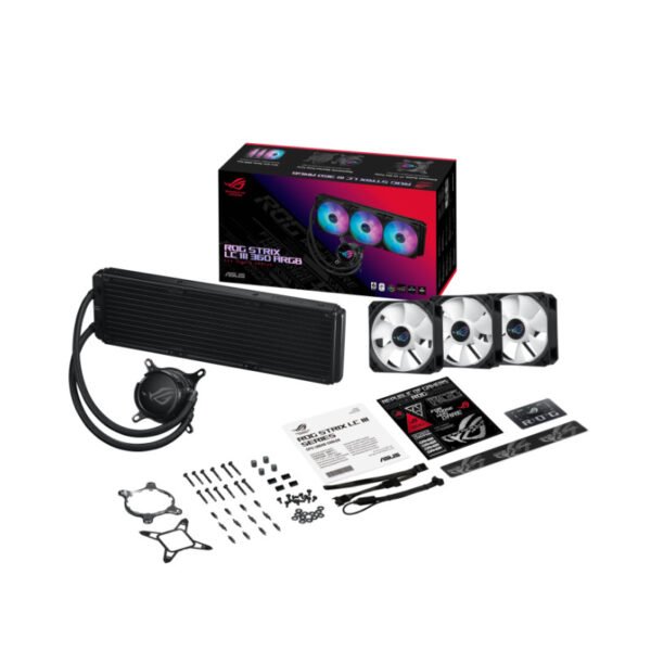 itecs-c4e6d60ed140fb2cfded565c8c2d3065 Cooler Líquido Asus ROG Strix LC III 360 ARGB Negro