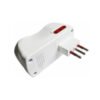 Adaptador 1xSchuko + 2x3L a 3L + 2USB Conatel