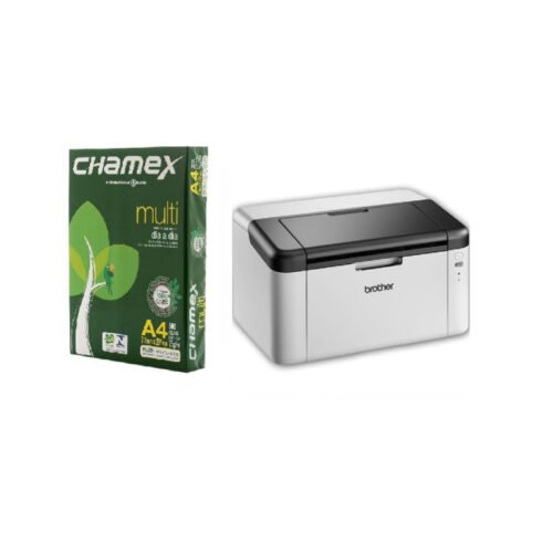 Impresora Láser Brother HL-1200 y Resma A4 Chamex 75g