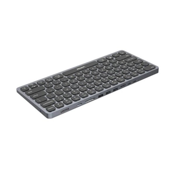 itecs-cdf6ac9b921cfa3ec3d2613e2012f429 Teclado con HUB USB-C Unitek 9 en 1 PD 100W