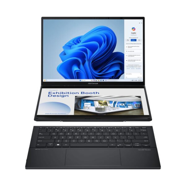 Notebook Asus Zenbook Duo Core Ultra 9 5.4Ghz, 32GB, 1TB SSD, DUAL 14'' 3K Oled Touch