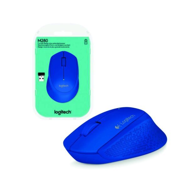 Mouse Logitech M280 Inalámbrico Azul