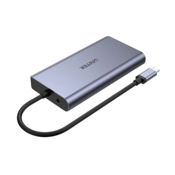 itecs-d932233f0667337c359f3876ec1276b4 HUB USB-C Unitek 8 en 1 5Gbps con PD 100w
