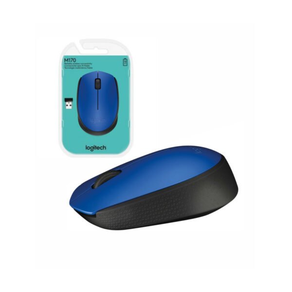 Mouse Logitech M170 inalámbrico Blue Dark