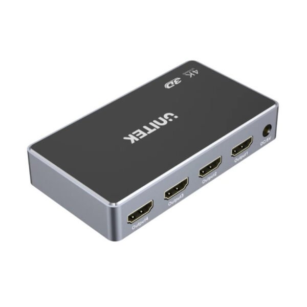 Splitter Unitek HDMI 4K de 4 puertos