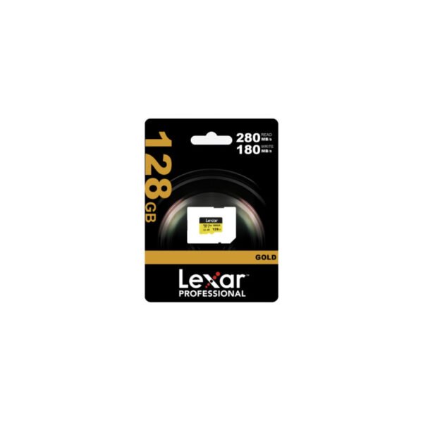itecs-dc72e245a164d1971d4cda9ef2f73115 Memoria microSDXC Lexar Professional Gold 128GB UHS-II