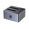Dock Station Unitek doble bahía para Discos 2.5" y 3.5" SATA III
