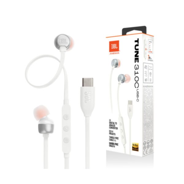 itecs-dde1247060425c916c6f4dbc374c051f Auriculares JBL TUNE 310C USB-C Blancos