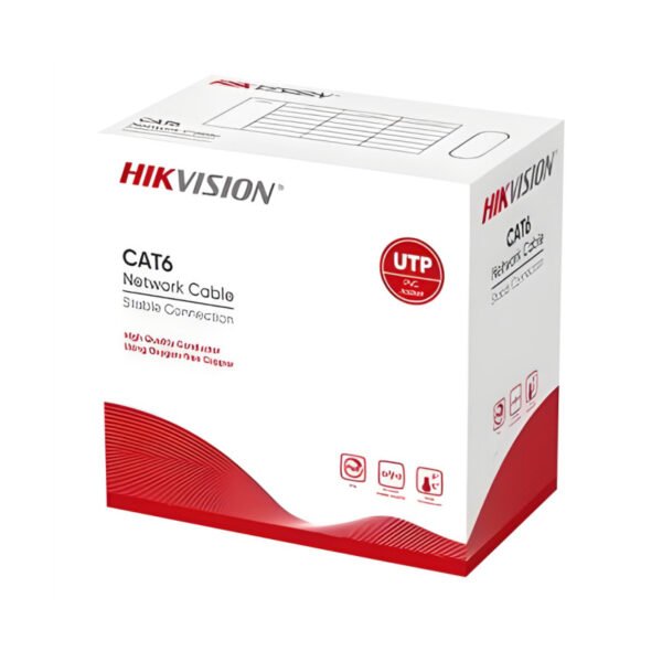 itecs-e35800d66b52328613a14e605eb056d6 Cable UTP Hikvision Cat.6 100% Cobre Exterior 305m 0.515mm