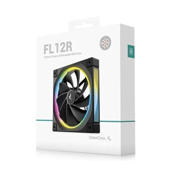 itecs-e3b58cb4ec982ed1193c20059e589c16 Fan Cooler DeepCool FL12R ARGB Negro 120mm