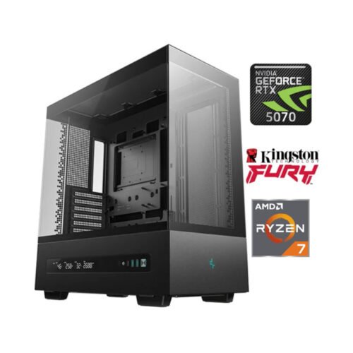 Equipo Gamer Ryzen 7 9800X3D, 32GB, 1TB, RTX 5070 12GB
