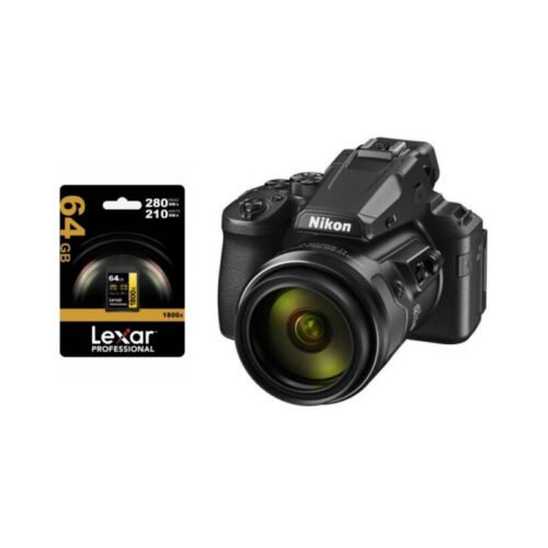 Camara Nikon P950 + Memoria SDXC Lexar 64GB