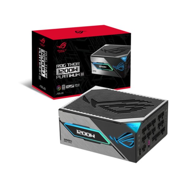 Fuente Asus ROG Thor 1200P3 Gaming 1200W 80 Plus Platinum ATX 3.1