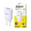 itecs-f0dd9deb893fef5f7969d4d97883720e Cargador Inkax 2xUSB-A 12W 2.4A blanco