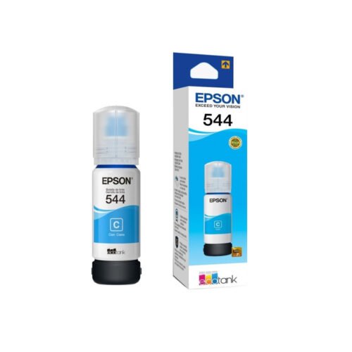 Botella de Tinta Original Epson T544220 Cyan 65ml