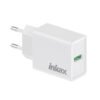 Cargador Inkax USB-A 2.1A blanco
