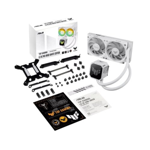 Cooler Liquido Asus TUF Gaming LC III 360 ARGB LCD blanco