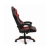 Silla Gamer Ergonómica con Masajes Negra y Roja