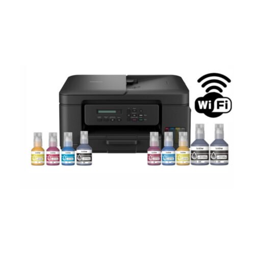 Impresora Multifunción Brother DCP-T730DW Wi-Fi Dúplex + 4 Botellas Tinta Extra
