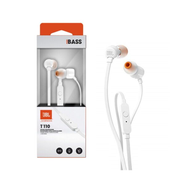 Auriculares In-ear JBL TUNE110 Manos Libres Blanco