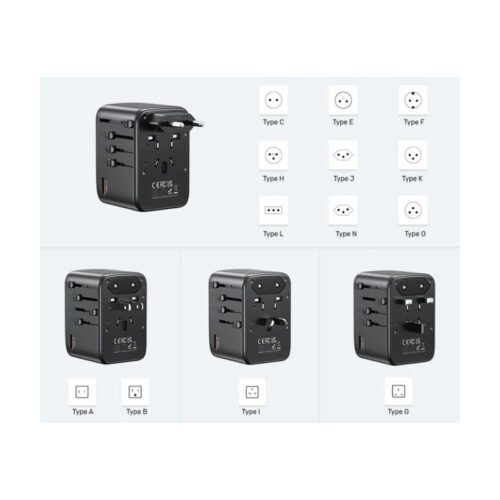 Cargador / Adaptador Universal Unitek 65W