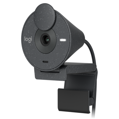 Logitech BRIO 300 Cámara Web Full HD 1080p y USB (Rosa)