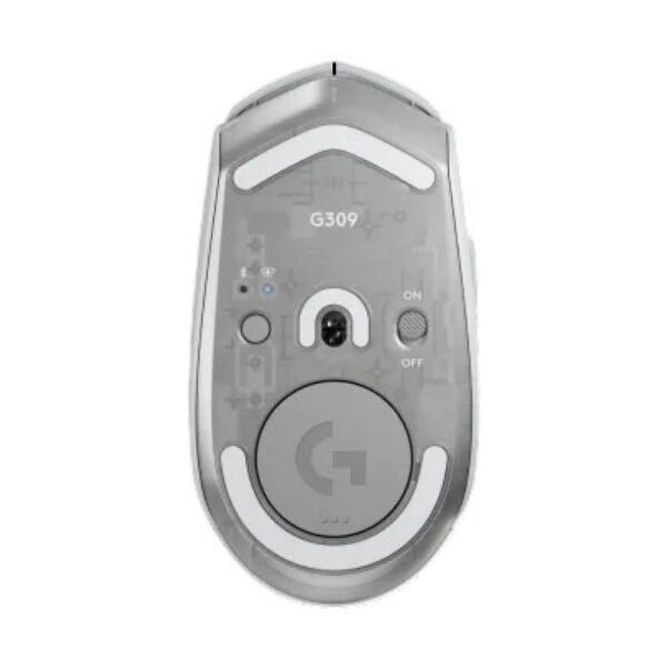 Mouse Logitech G309 LIGHTSPEED Bluetooth Blanco