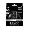 Memoria SDXC Lexar Silver Plus 128GB UHS-I U3 V30