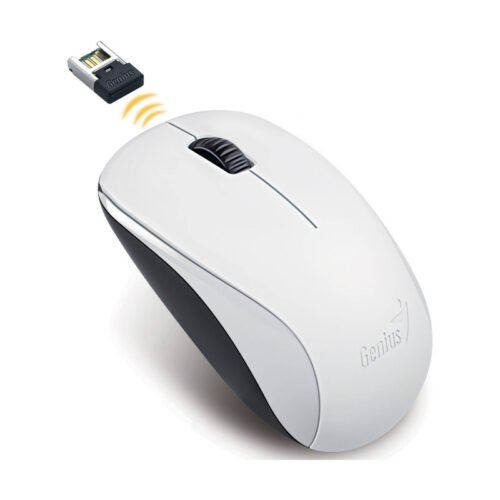 Mouse Genius NX-7000 Inalámbrico Óptico Blanco