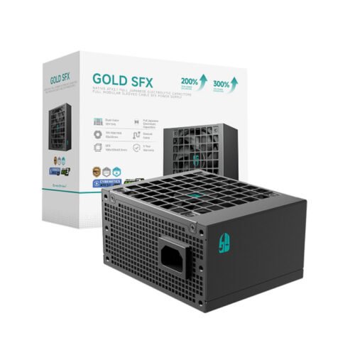 Fuente DeepCool PS750G Gold ATX 3.1 750W negra