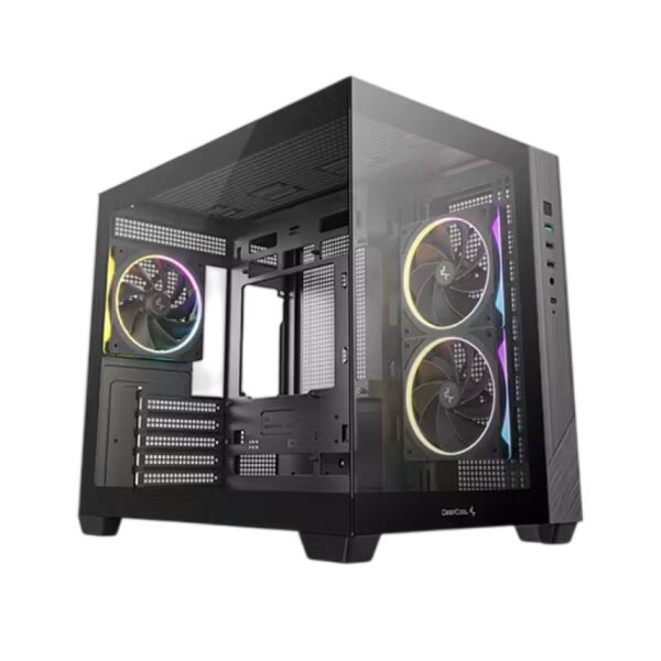 itecs-5439625a321e2b2d41465bb4c3635715 Gabinete DeepCool CG330 3F Negro