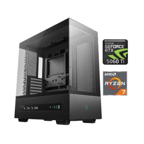 Equipo Gamer Ryzen 7 8700F, 32GB, 1TB, RTX 5060Ti 8GB