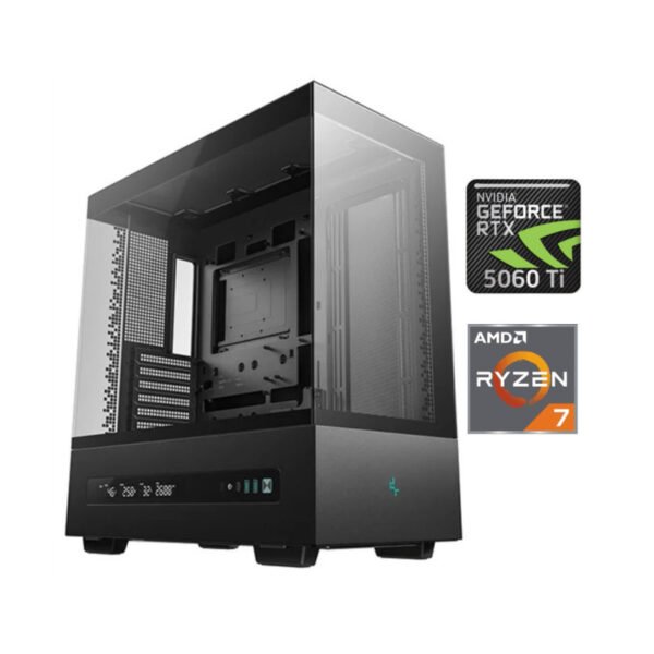 Equipo Gamer Ryzen 7 8700F, 32GB, 1TB, RTX 5060Ti 8GB