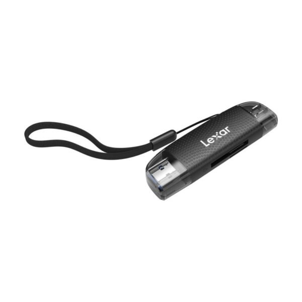 Lector de memoria Lexar LRW310X Dual-Slot USB-A y USB-C
