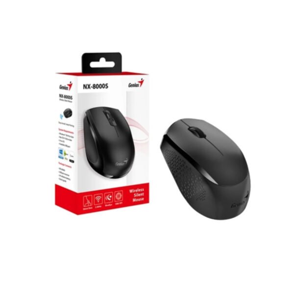 Mouse Genius NX-8000S Inalámbrico 2.4GHz Negro