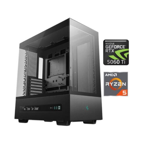 Equipo Gamer Ryzen 5 8400F, 16GB, 1TB NVMe, RTX 5060Ti 8GB