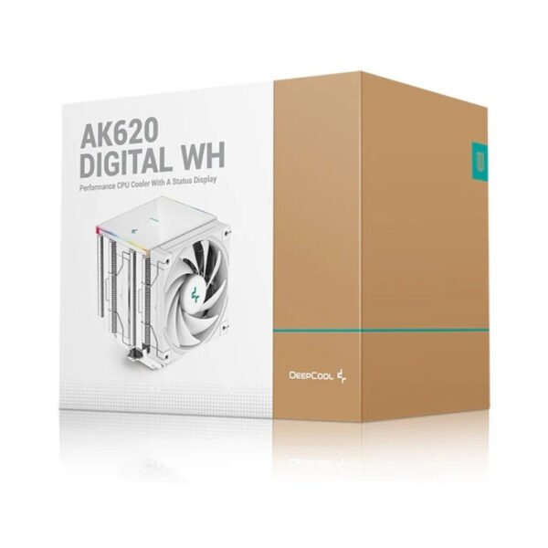 Cooler DeepCool AK620 Digital SE blanco ARGB