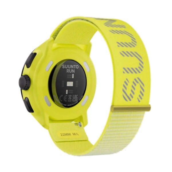 Reloj Smartwatch Suunto Run textil amarillo