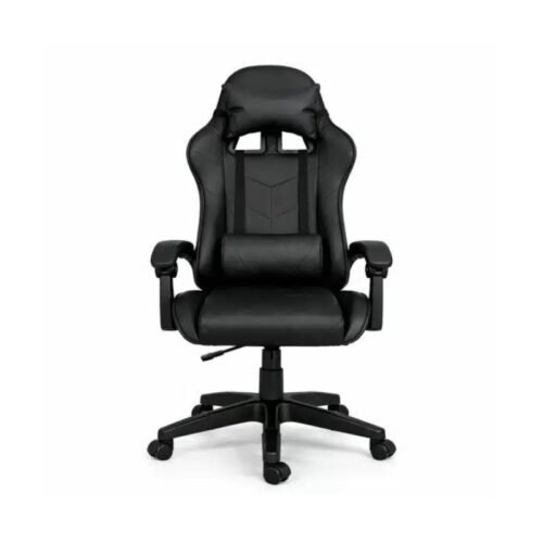 Silla Gamer Ergonómica con Masajes Negra